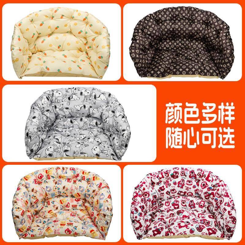 秋冬季电动三车坐垫加加厚加棉保暖座座靠背连绒体挡风F78TH8M9罩