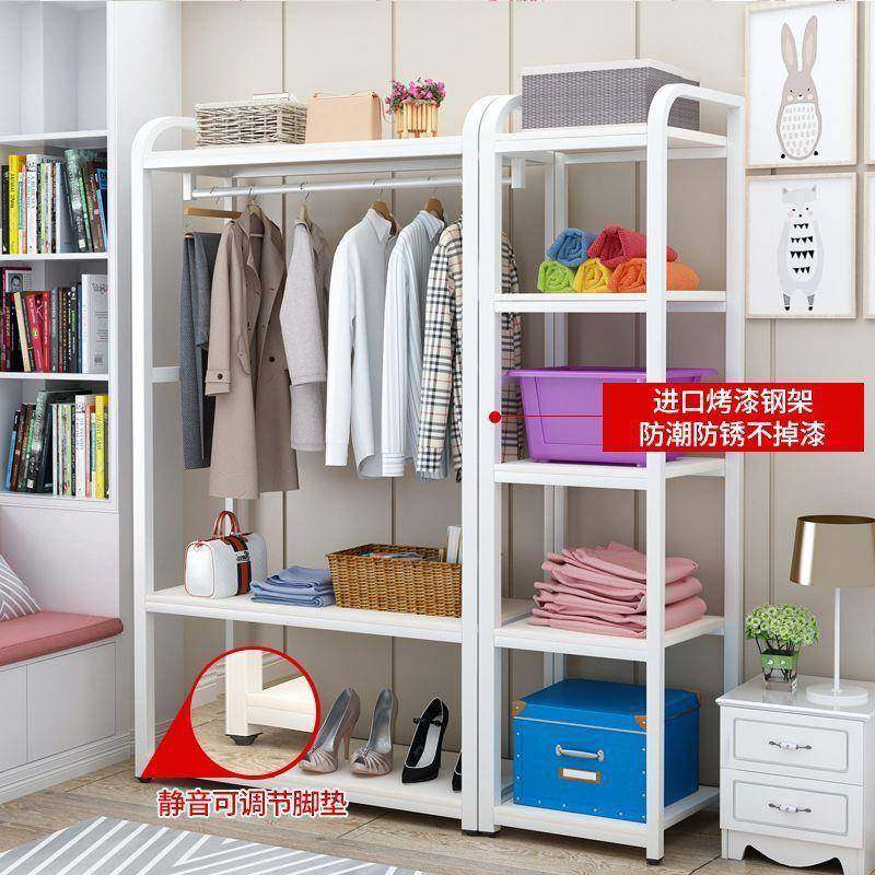 挂衣架衣架煦宇家具落柜地室物网红立式置架家用多功卧能一体衣收