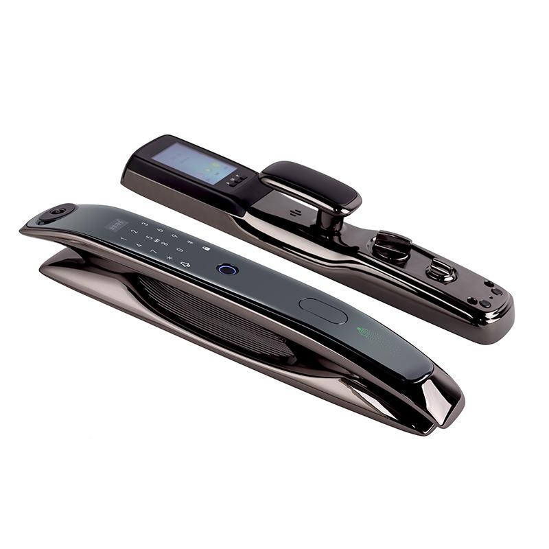 厂家家智用全自动指电锁人脸识别门锁A子PP纹联网可视QMN能门锁