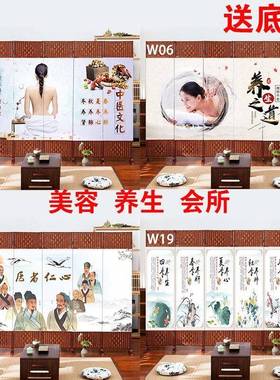 中式屏风隔断客厅折可移动简叠挡约墙现代卧室遮板办IT102056公室