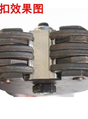 皮打包机2m5LMLm夹扣钳手动捆扎器钢带拉紧器夹子25全铁国包邮