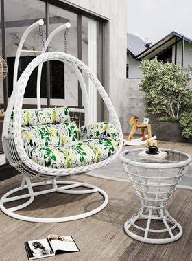 阳室吊篮藤椅家用摇31707篮椅内台吊椅庭院鸟掉吊兰双人秋巢千懒