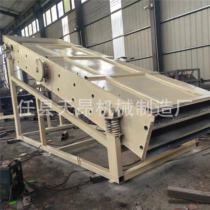 1DBS545160大型6米线直震动筛矿筛分机分筛机三轴水8平圆振用动筛