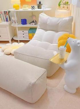 懒人发豆袋卧室小型榻单人榻米坐垫可躺地可69370沙睡阳台网红上