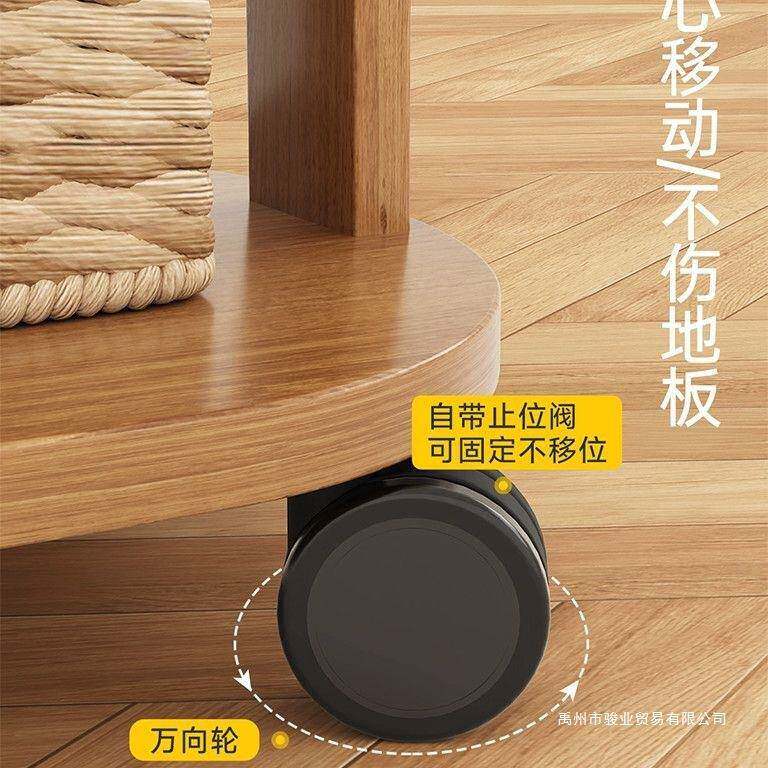 挂衣架落地用全身轻奢可衣旋转一体镜家衣帽架移动复古穿镜洞9907