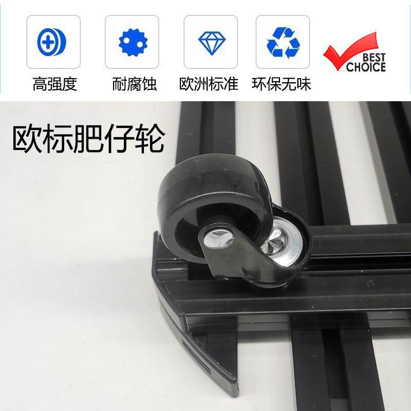 W阳台户外圆形铝可合金移动花万架子花盆底座F768TMMS托架托盘带