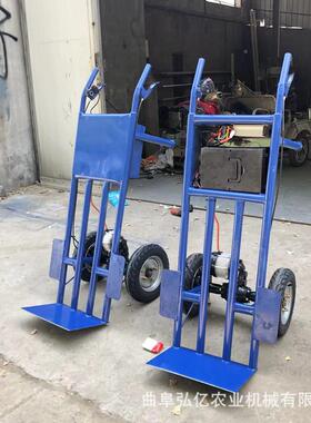 畅BPV销电动老虎搬运车斤4V双轮地搬砖工8运输车载重1200电动鸡公