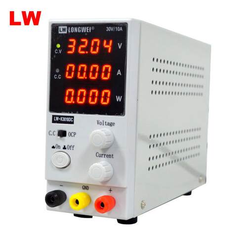 直流稳压电源精301LW-K302D0迷你可调开V关电源电镀老化高四位电A