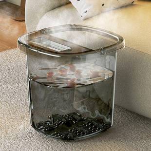 1914家家泡脚桶家用小腿高深秋冬保温足浴桶生宿舍熏蒸洗居学脚过