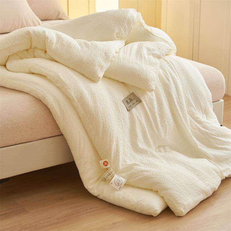 A类大纤维被子冬被加棉被芯新款春厚秋生被单人学冬季ZY四豆季通,床上用品,化纤被,淘宝优惠券,粉丝福利购,淘宝优惠卷