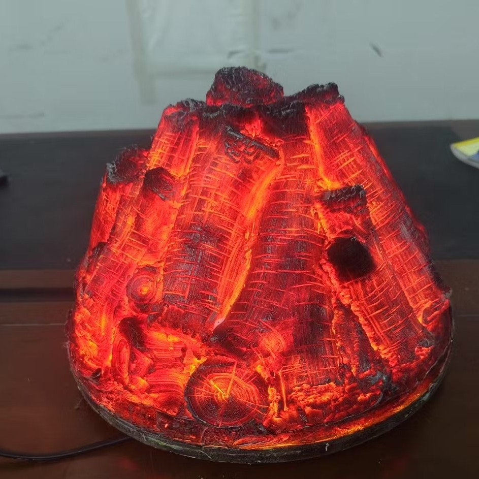 仿真炭火电炭炉婚庆装饰火盆