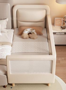 儿全10771实木童床加儿宽接床男孩拼宝宝婴床婴儿女孩护栏床边大