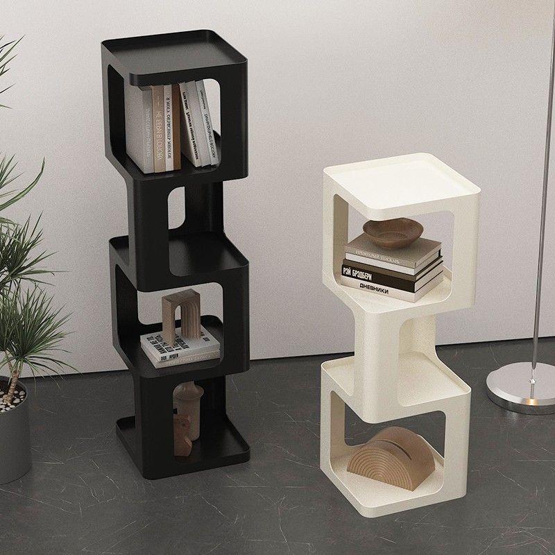 创意红铁书柜架落地置物架网小书客厅转角艺靠墙一体pxx68J78式玻