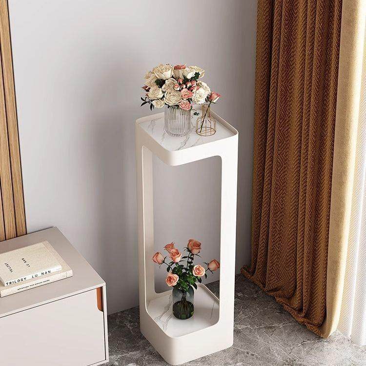 2025新款客架厅铁阳台38914花架置物架艺多层花盆多架层花奶油风