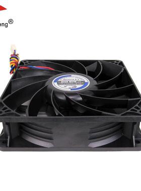 14038风扇FH140384线M调速WFG信号滚珠轴承12V14PMC厘米轴流风扇