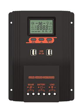 新款M太阳能控制CP-M（50器0A60AW80A100A智能光伏充放电控制器5