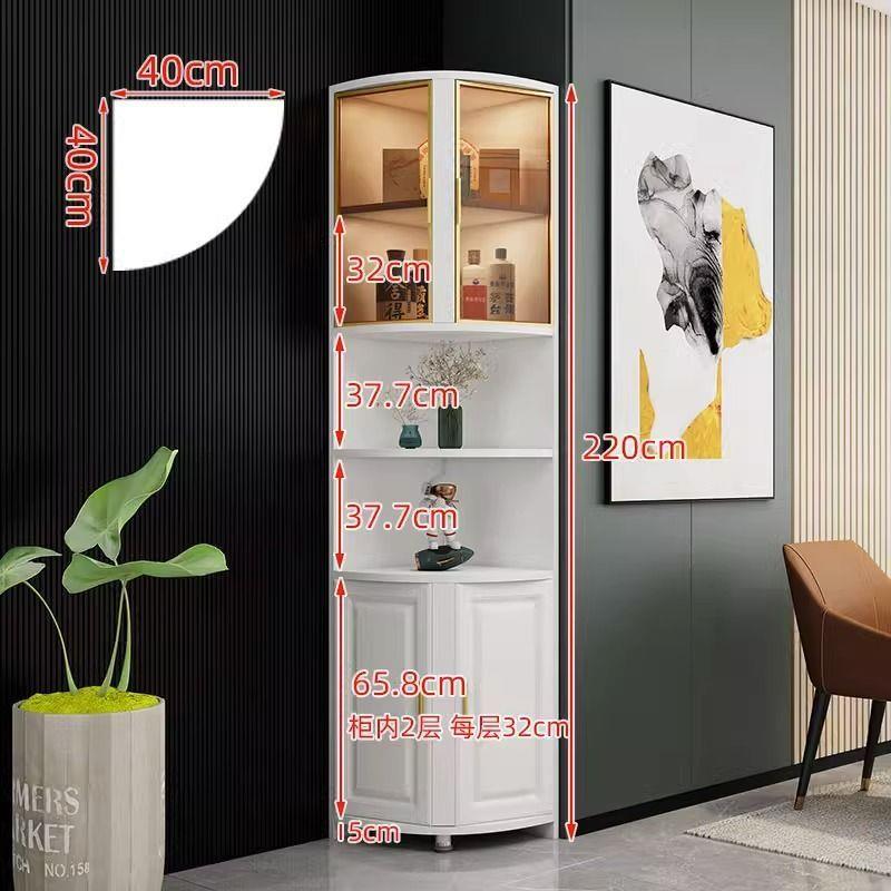 转角柜角三角角边角墙边置物架墙角拐落收纳jls6JJ86客3厅卧室0cm