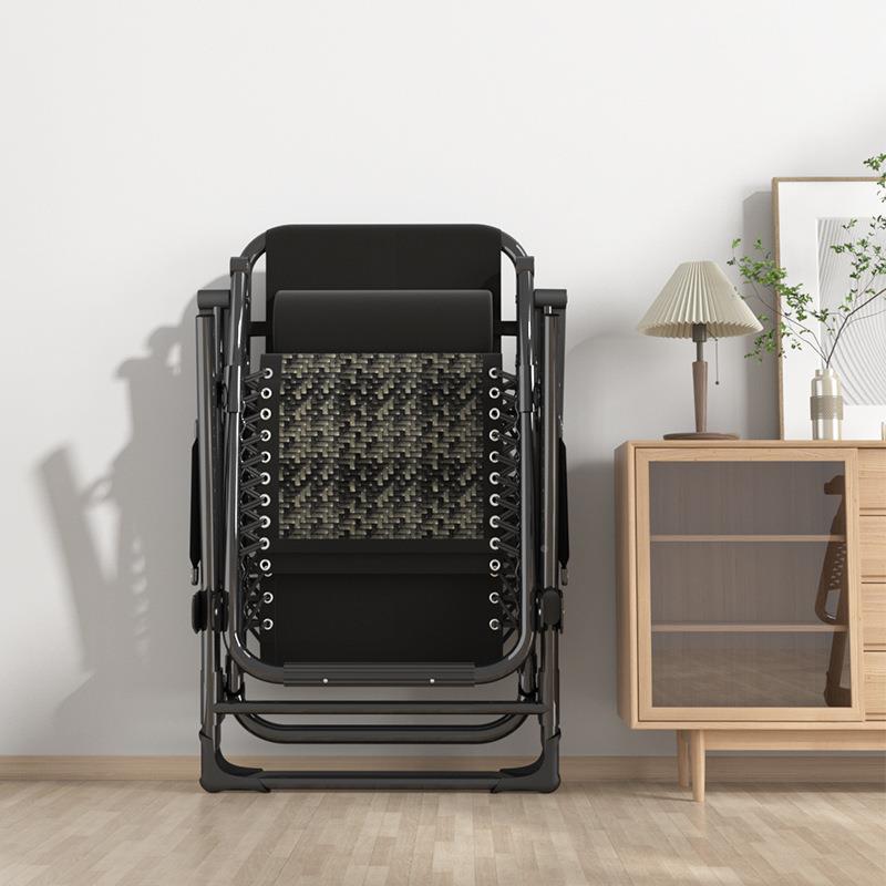 严选躺折叠椅午休靠背家用懒人阳两用椅GNC办折叠椅公室午台休逍