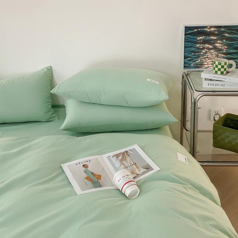 a类40支纯棉床笠色2GSM0洗2春季纯床垫思罩水棉席梦保护套