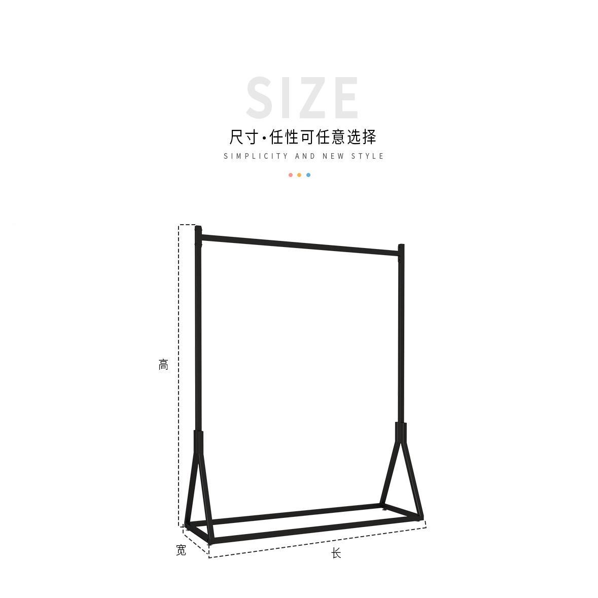 j8中岛服装店架展示欧式ZOS铁摊艺儿童架架龙门架摆落地陈列架g