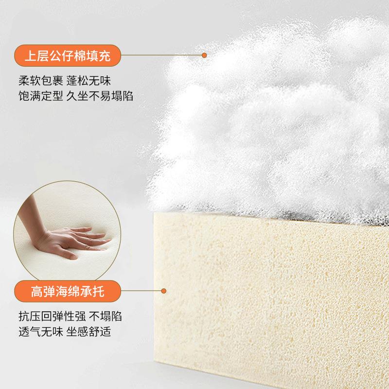 TPH無印折叠懒沙发榻榻米式阳台飘窗靠日垫屁垫坐人墩体蒲团坐一