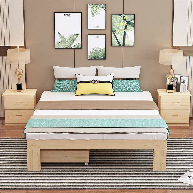 出租床房经济型简床框架床体无床头米单床约人厂家直供耐用定作实