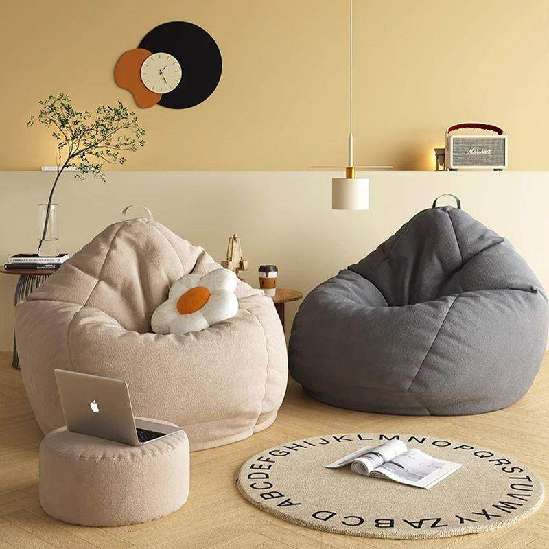 懒人沙发榻米E豆袋PP可靠躺睡可卧超75405大号单榻人背椅