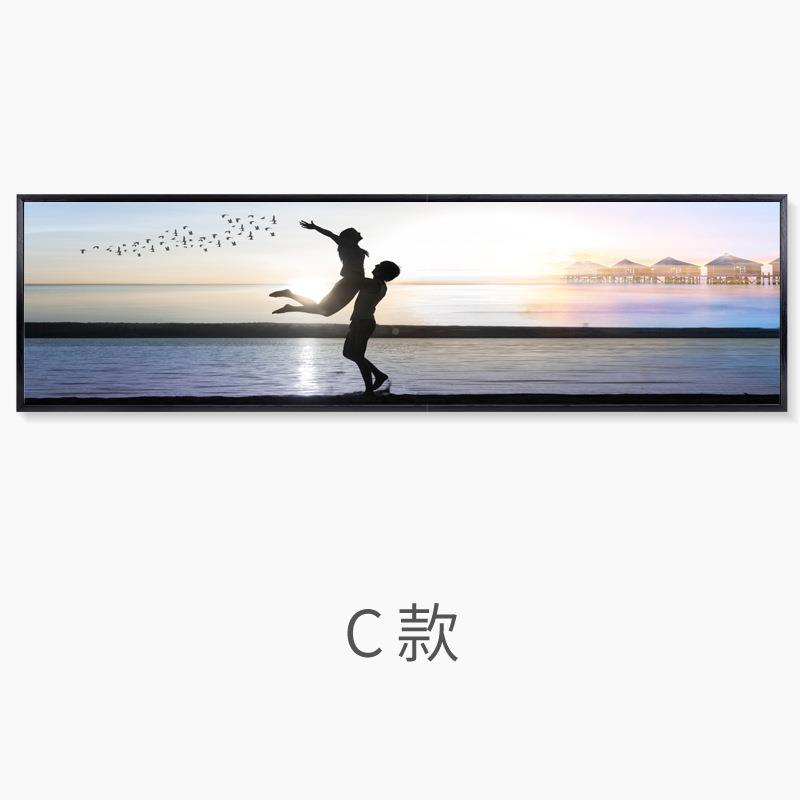 现代宿简约客FXD-2019厅装饰画风景大海壁画画横幅挂店宾馆民酒卧