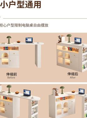 可伸缩10898吧台桌餐边体一家用客厅玄关隔断发小户型阳台靠柜墙