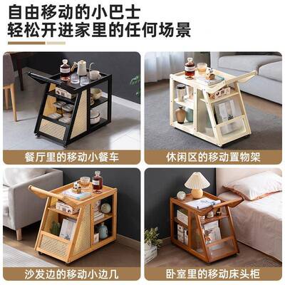 客厅可动移沙发边边几小桌子约桌小茶61658几角几小边几床头桌简