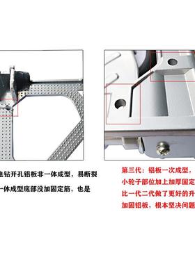 家用底楼手车23242便携折叠小爬拉拉杆车行李车拖车手推车铝合金