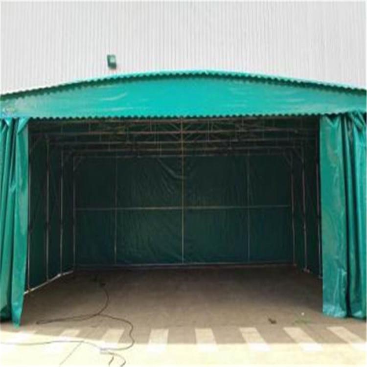 伸缩篷生产折叠车棚仓储大篷大排档伸缩帐篷移动车库推拉帐篷