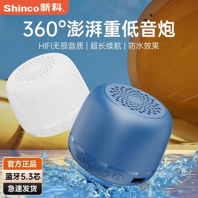 新科马卡龙DZ-019无线蓝牙音响重户外高音质低音炮插卡便携小音箱