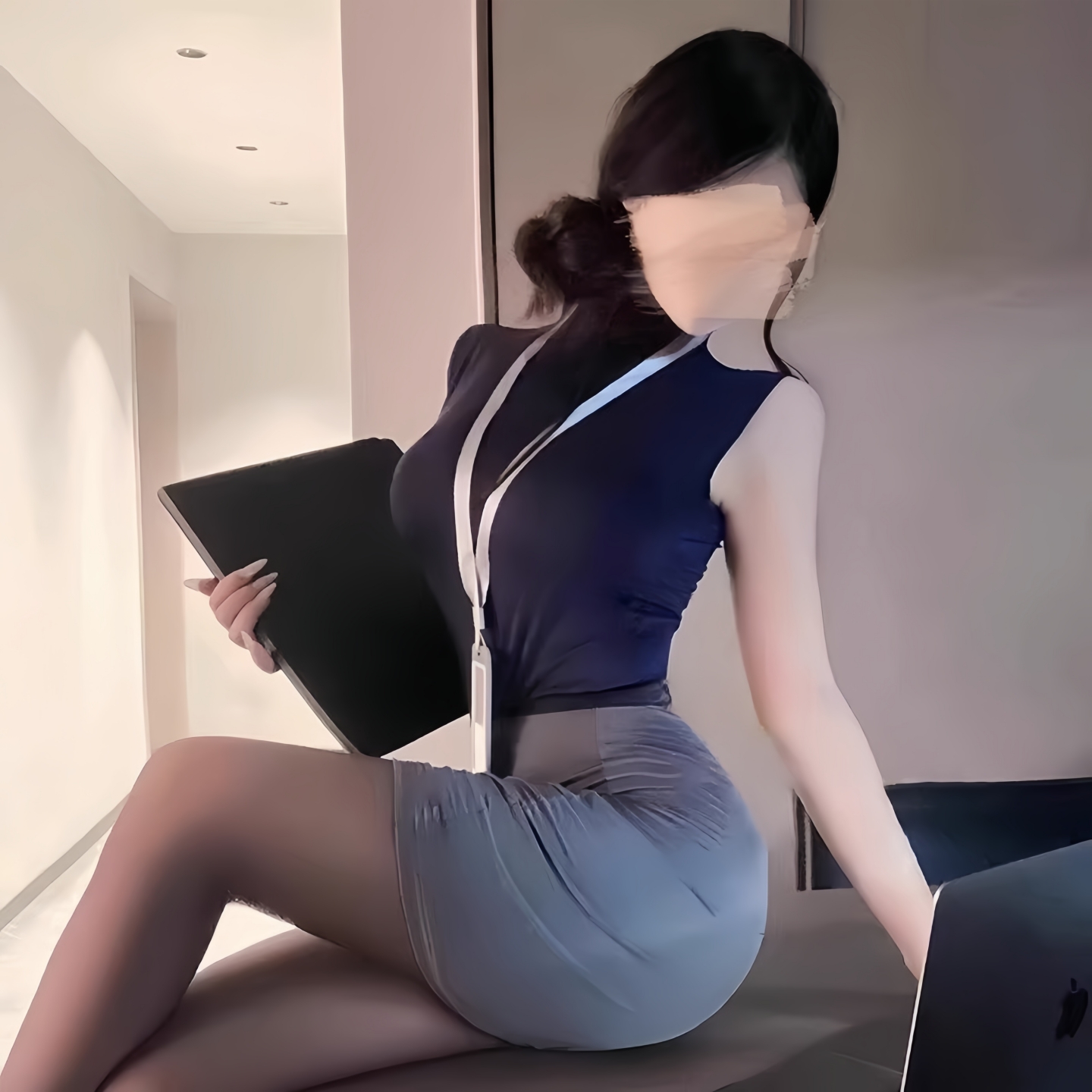 女士情调趣味制服禁欲系秘书OL套装性感刺激勾魂内衣服攻速包臀裙