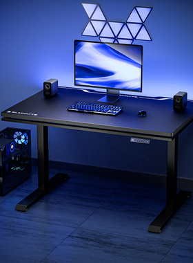 Blacklyte逐夜TitanMPro电竞桌Major赛事同款升降桌双电机电脑桌