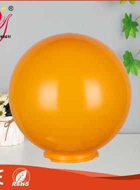 个性灯饰简约橙色塑料台灯多尺寸可选200mm250mm300mm