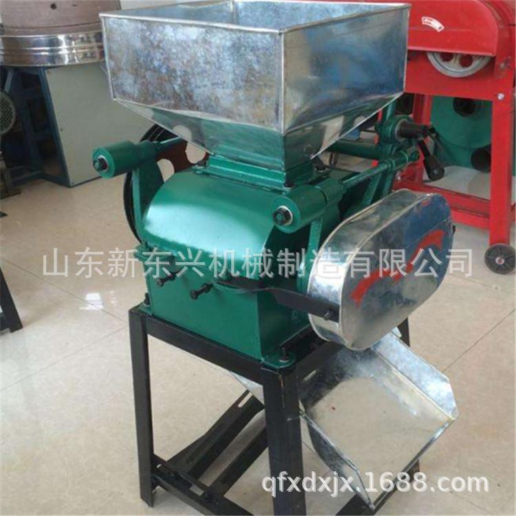 家用挤扁机粮食加工破碎机黄豆压扁机