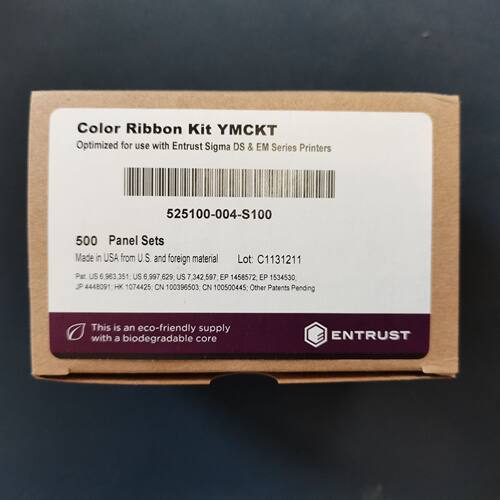 Enrust sigmaDS1DS2EM1EM2打印机原装彩色带525100-004-S100