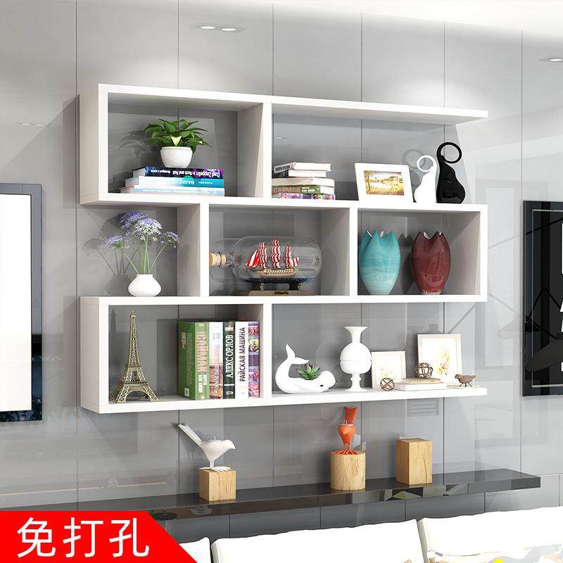 墙上置物架免打孔壁柜墙壁挂墙面客厅隔板书架卧室储物柜简约装饰,纺织面料/辅料/配套,纺织机械配件,淘宝优惠券,粉丝福利购,淘宝优惠卷