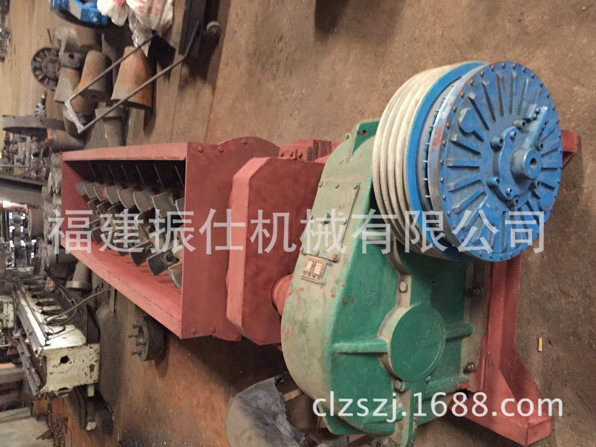 小型双轴立式砖厂泥料搅拌机