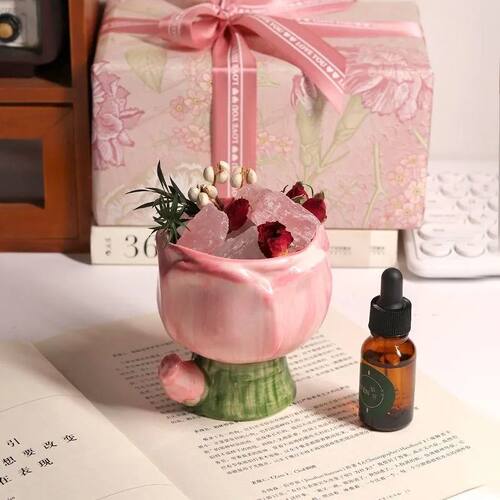 郁金香晶石香薰玫瑰干花