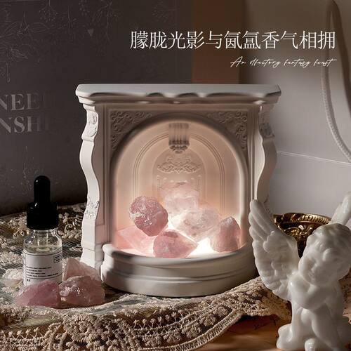 壁炉天使无火香薰礼品扩