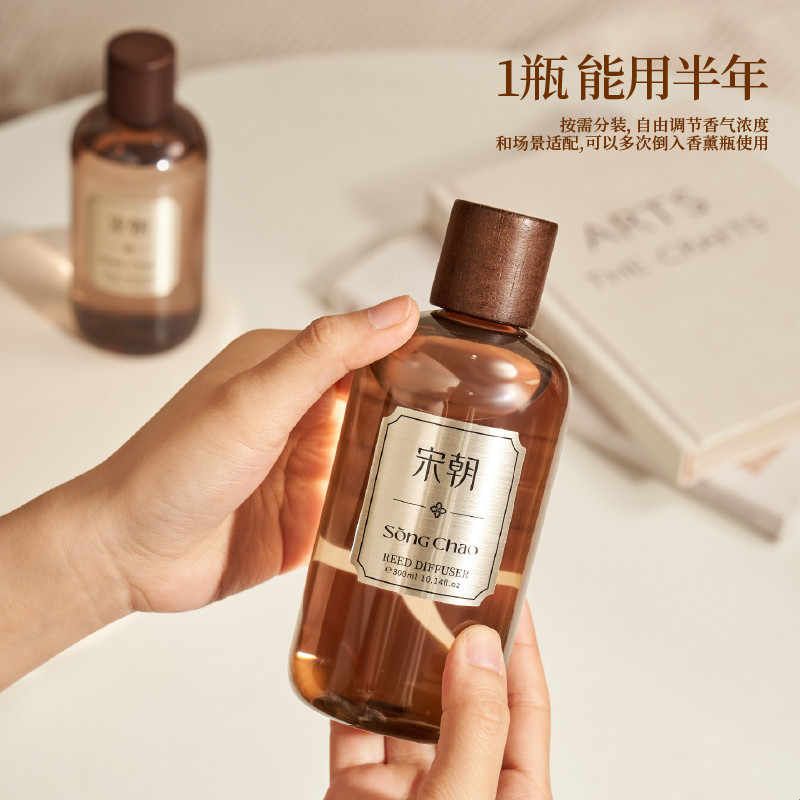 香薰室内持久厕所房间摆件高级除味香氛补充液2瓶生日伴手礼