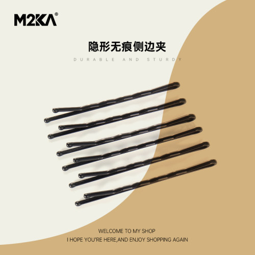 M2ka一字夹刘海夹碎发夹不掉漆