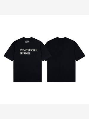 ERD忧郁的富二代美式小众潮牌新款宽松版型字母印花圆领短袖T恤