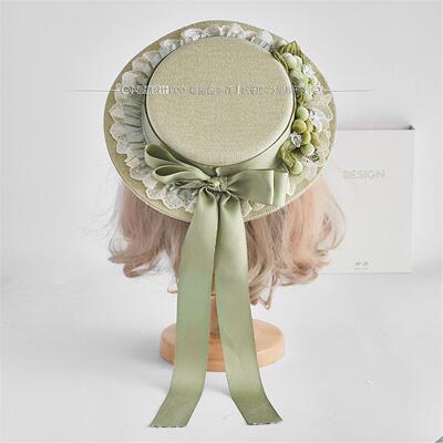 原创手作Lolita元素卢瓦尔葡萄园小物发带发夹花丸洛丽塔风格头饰