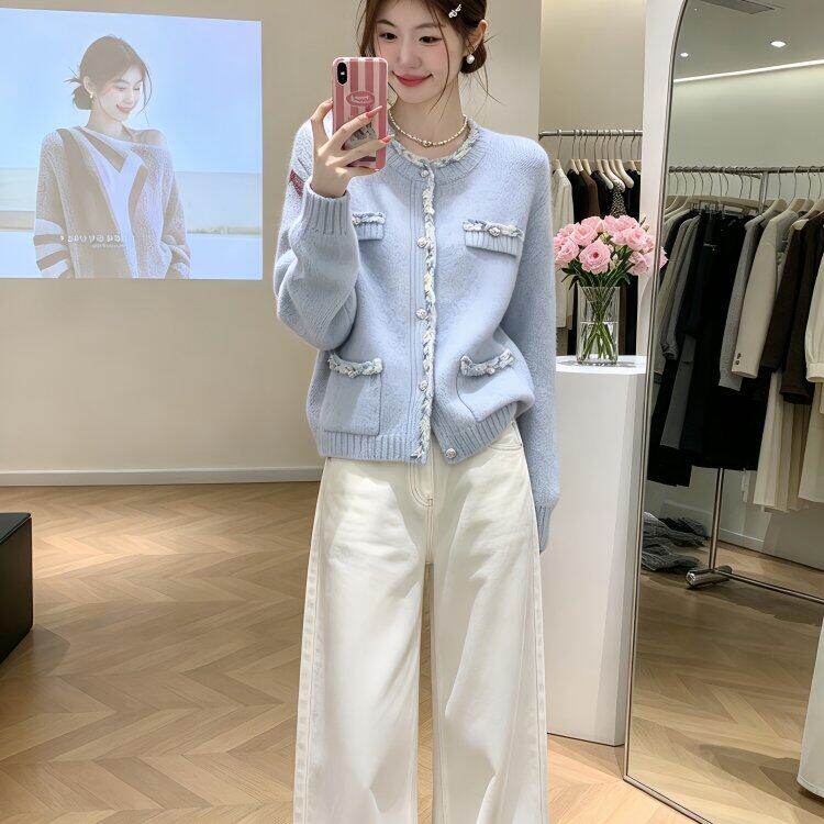 入冬装搭配一整套装女慵懒风