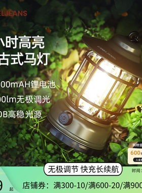 野营照明灯露营超长续航马灯充电