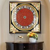 新中风国唐卡表箱装 饰画无冲挡配FDY299箱表箱开电关挂画202孔5