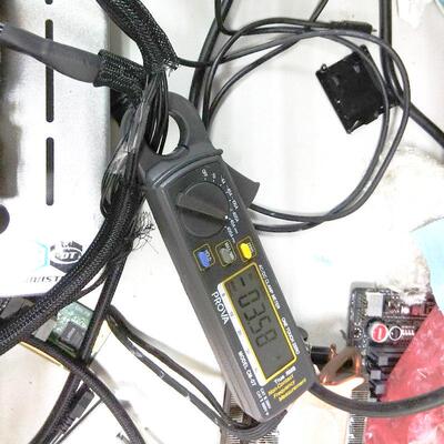 台钳湾度钳表0.1mA高钳形/表交流直精流电工形电流表真有效值